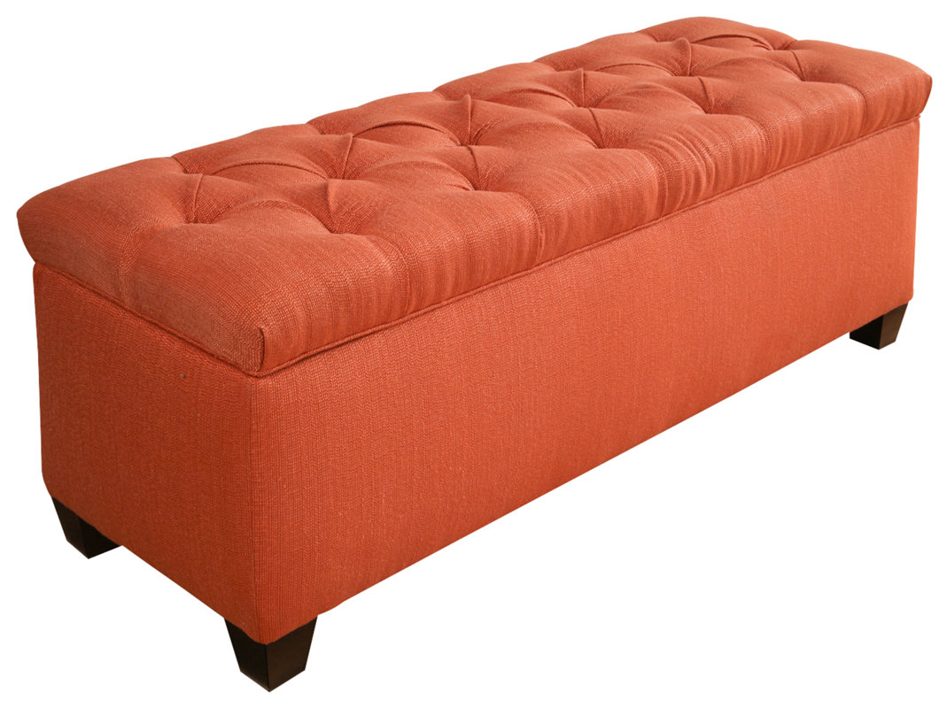 Red Barrel Studio Roessler Upholstered Storage Bench & Reviews Wayfair